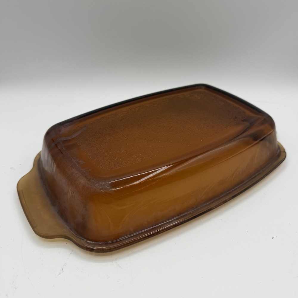 Vintage West Bend Slow Cooker Replacement Glass Lid Amber 4 to 6 Qt